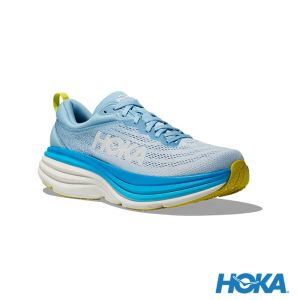 HOKA 男 Bondi 8 寬楦 路跑鞋 清新藍/天藍