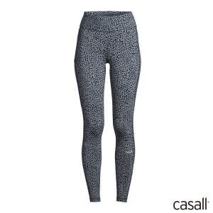 Casall Essential Printed 緊身長褲 深灰