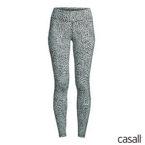 Casall Essential Printed 緊身長褲 薄荷