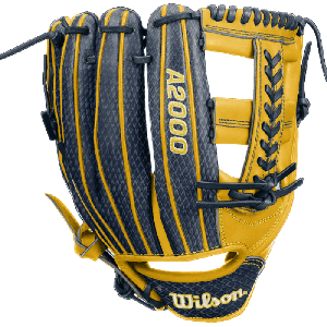 Wilson 台灣限定款 A2000 1785 11.75 深藍/黃 十字