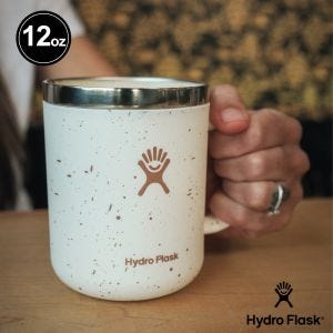 Hydro Flask 12oz/354ml 附蓋 保溫 馬克杯 海鹽白