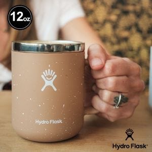 Hydro Flask 12oz/354ml 附蓋 保溫 馬克杯 沙棕 榛果棕