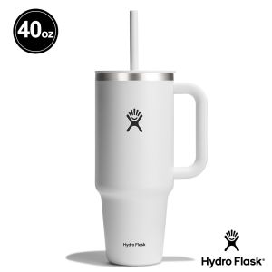 Hydro Flask 40oz/1182ml 吸管 冰霸杯 隨手杯 經典白