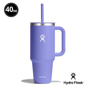 Hydro Flask 40oz/1182ml 吸管 冰霸杯 隨手杯 紫藤花