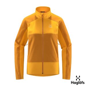 Haglofs 女 Buteo 刷毛外套 日光黃/沙漠黃