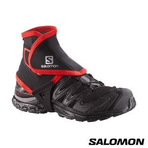 Salomon TRAIL 高筒鞋套 黑