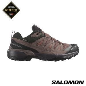 Salomon 女 X ULTRA 360 LTR Goretex 低筒登山鞋 粉/灰/黑