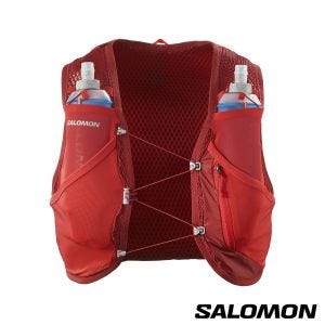 Salomon ACTIVE SKIN 8 水袋背包組 暗紅/正紅