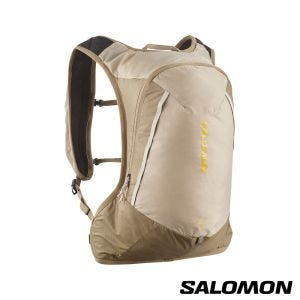 Salomon CROSS 12 多功能背包 藻棕/灰褐