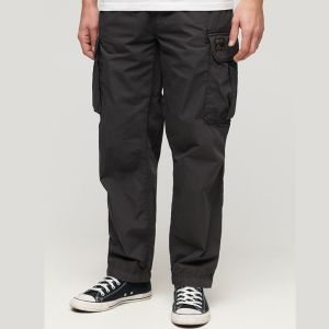 SUPERDRY 男裝 休閒長褲 工裝褲 Baggy Parachute 板黑