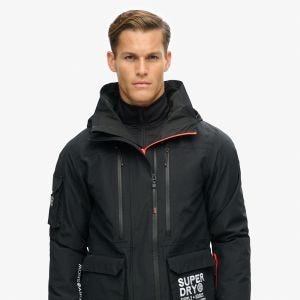 SUPERDRY 英版 男款 滑雪外套 Ski Ultimate Rescue 黑