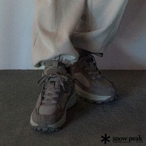 Snow Peak 中性款 LAND MASTER徒步鞋 深卡其色