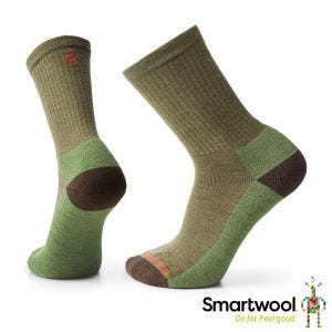 Smartwool 日著中長襪-實色羅紋 苔蘚綠