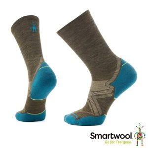 Smartwool 機能 跑步 局部 輕量 減震 中長襪 軍風橄綠