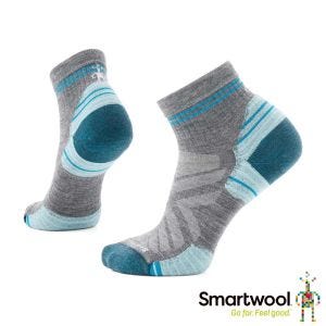 Smartwool 女 機能 戶外 局部 輕量 減震 低筒襪 中性灰