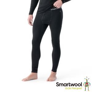 Smartwool 男All-season 美麗諾羊毛內著長褲 黑色