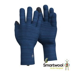 Smartwool Thermal 美麗諾 羊毛 手套 層次深海軍藍