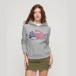 SUPERDRY 女裝 連帽套頭衫 Tonal VL Hoodie 灰