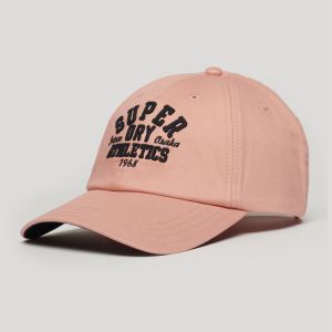 SUPERDRY 棒球帽 Graphic Baseball 復古桃